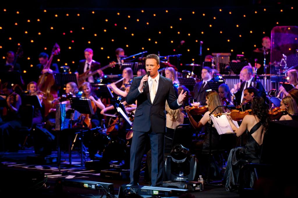 Russell Watson on stage