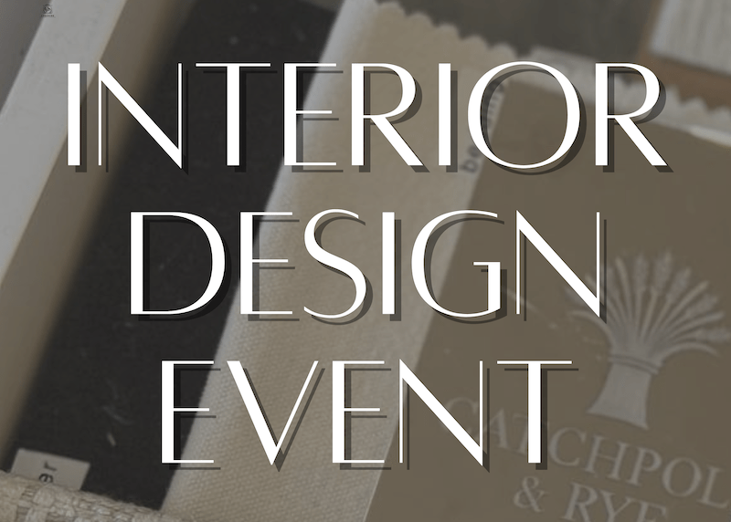 Cheshire Property Staging Interior Design Event
