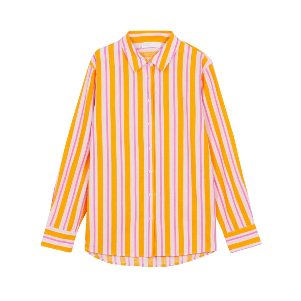 Orange striped shirt, £16 primark.com  1200wide