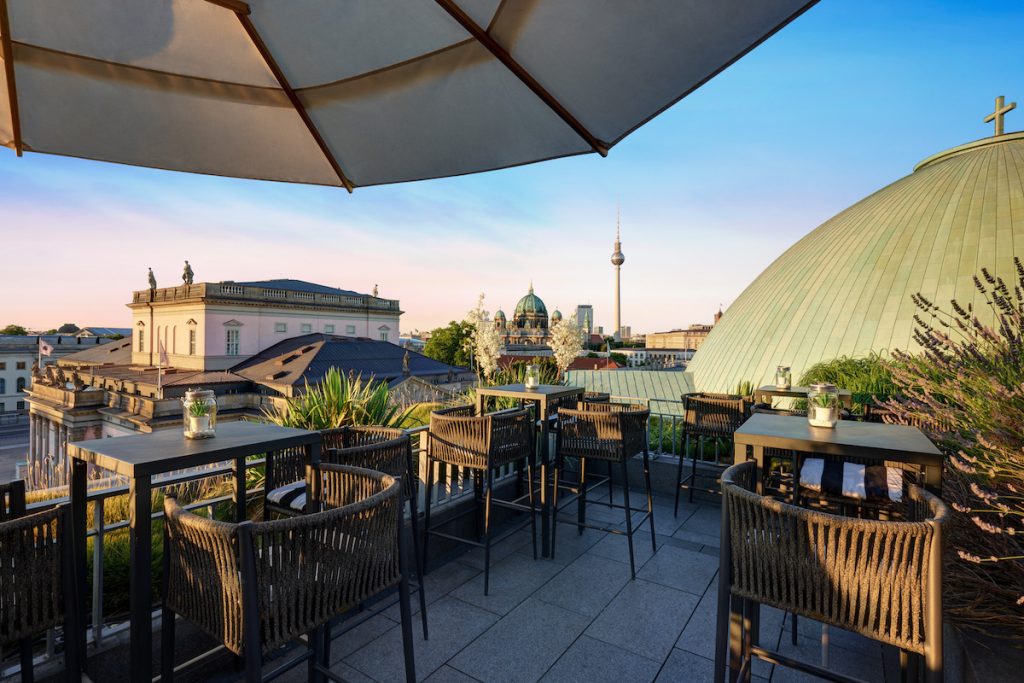 Rocco Forte Hotel de Rome Berlin Rooftop Terrace