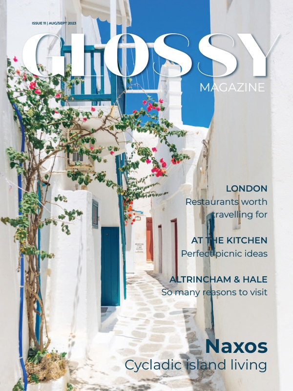 Glossy Magazine Cover August September 2023