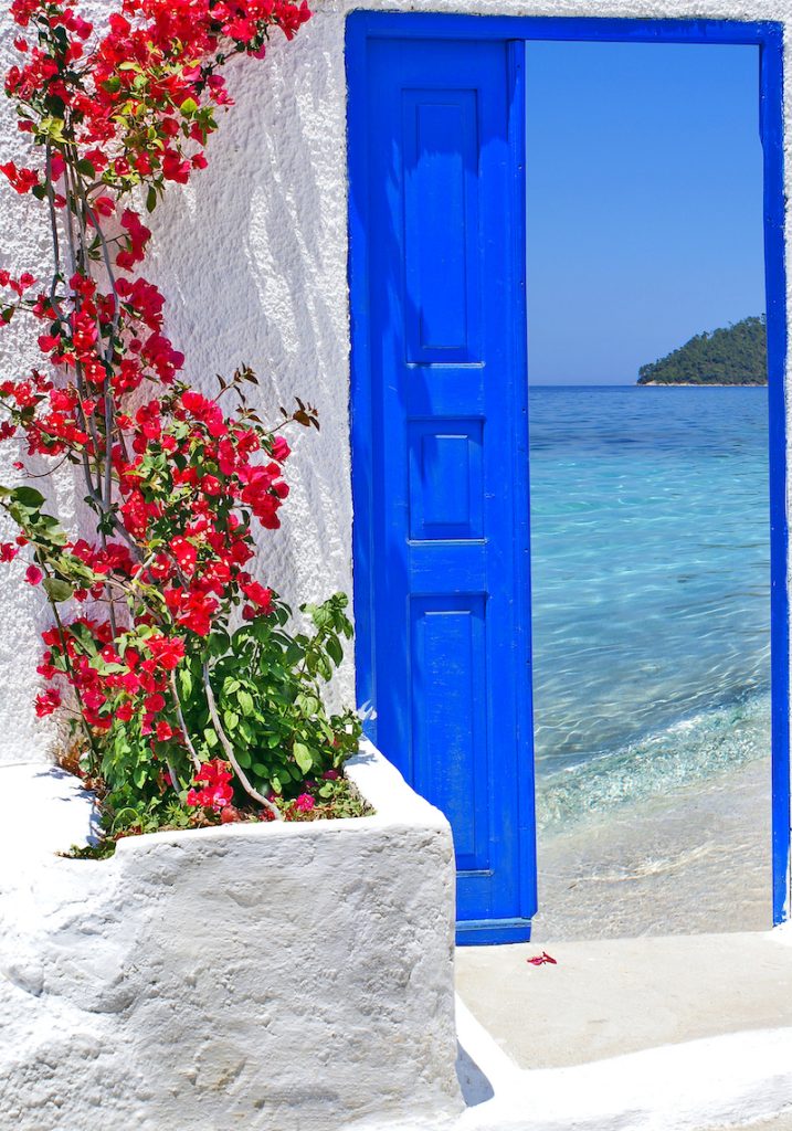 Naxos Greece The largest island in The Cyclades Doorway