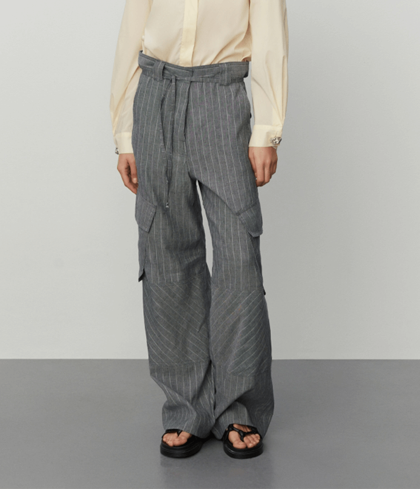 Day Birger Utility Pinstripe Trousers