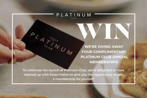 Gusto Italian launched Platinum Club