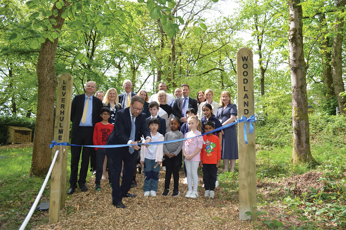Leverhulme Woodlands Officially Opened