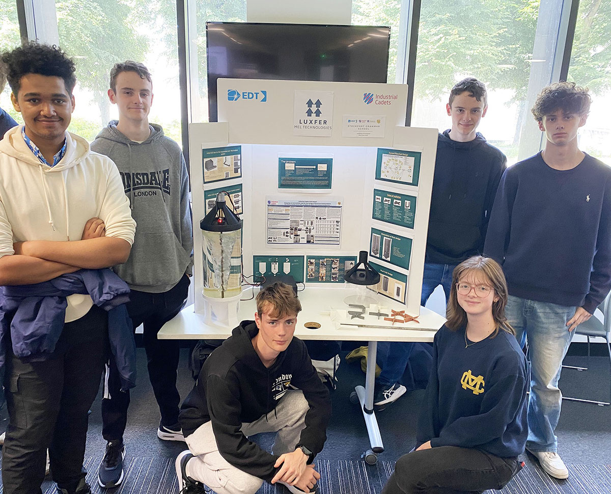 Engineering Cadets Earn Prestigious Award