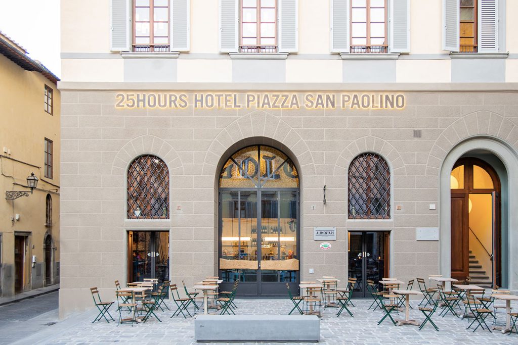 Divine Design meets Laid-Back Luxury at 25hours Hotel Piazza San Paolino