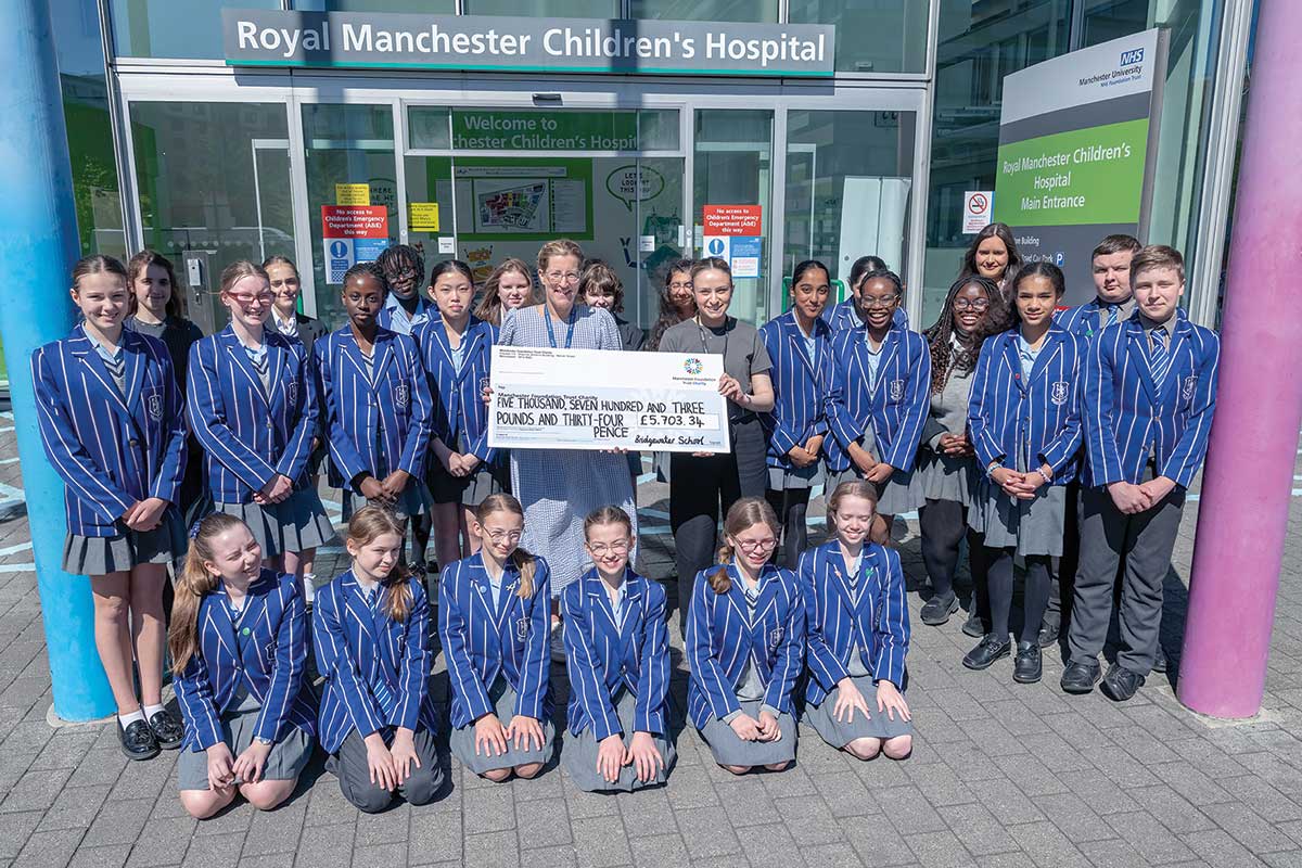 Bridgewater School unites to transform lives through student-led charity drive