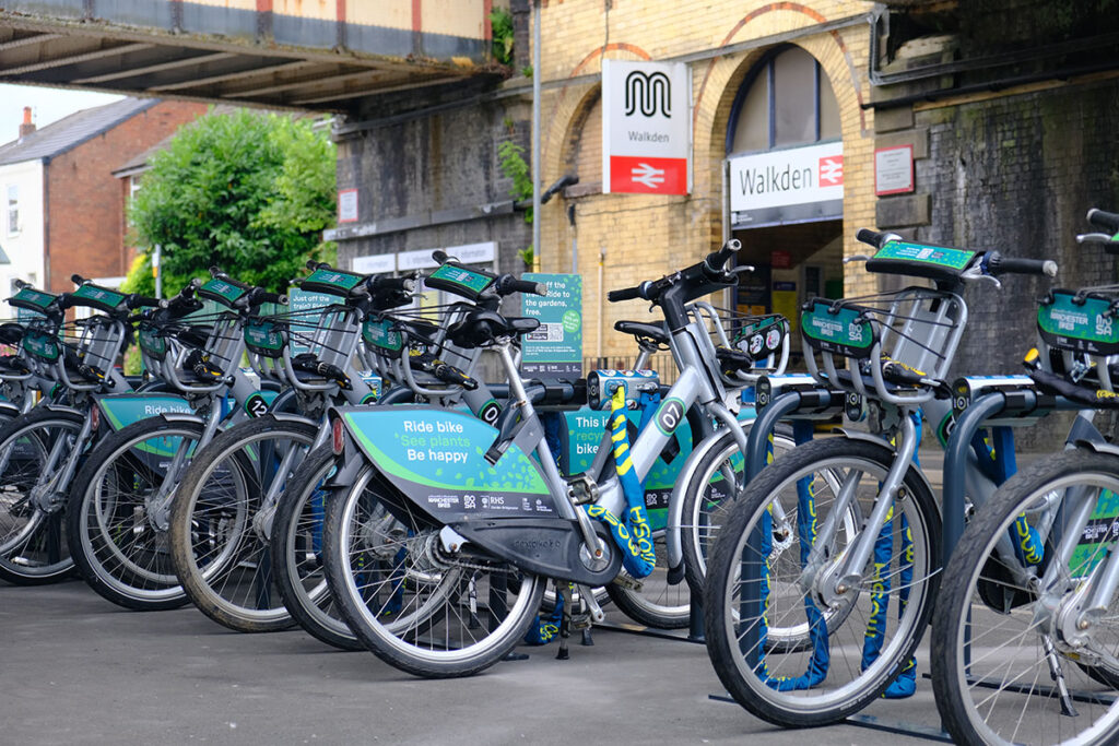 RHS Garden Bridgewater launches free bike-share scheme using refurbished bicycles
