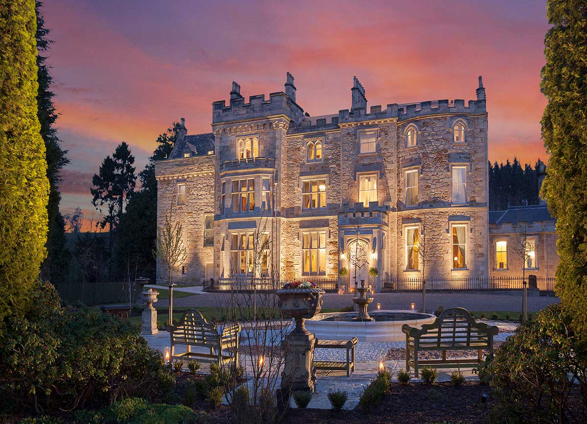 A More Indulgent Way of Life History, glamour and a touch of pure escapism at Crossbasket Castle